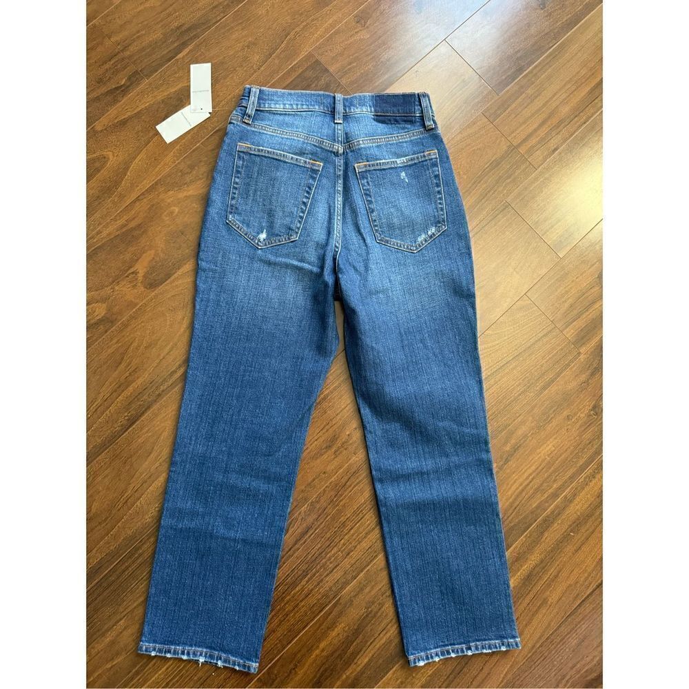 Abercrombie & Fitch 26 Short Curve Love The Ankle Straight Ultra High Rise distr - Picture 9 of 9